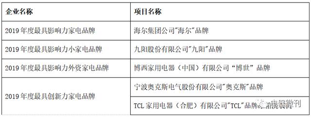 頒獎｜“第十五屆（2019）中國家用電器創新成果發布盛典”在德國成功召開